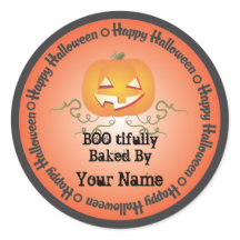 Halloween citrouille cuit par Sticker