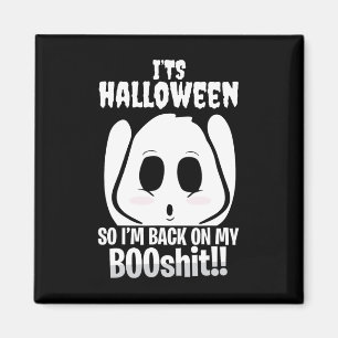 Halloween Ck On My Boo Boo Funny Bull Gifts Magnet