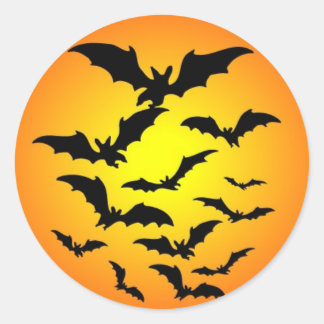 Halloween Classic Round Sticker