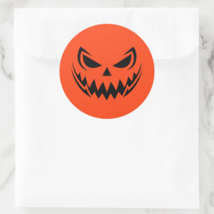Halloween  classic round sticker