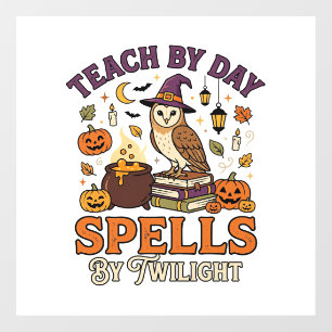 Halloween Classroom Moonlight Magic Window Cling