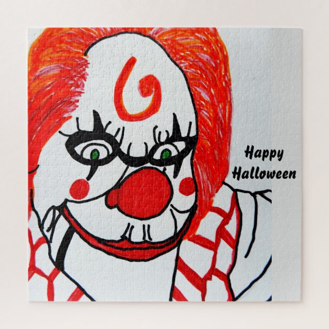 HALLOWEEN CLOWN  JIGSAW PUZZLE (Vertical)
