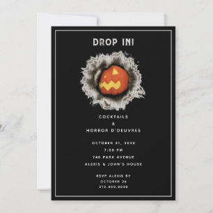 Halloween Cocktail Party Invitation