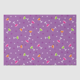 Halloween Cocktails Tissue Paper