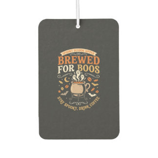 Halloween Coffee Ghost Celebration Air Freshener