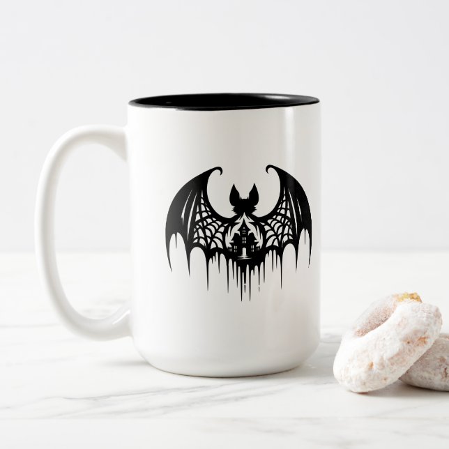 Halloween Coffee Mug (With Donut)