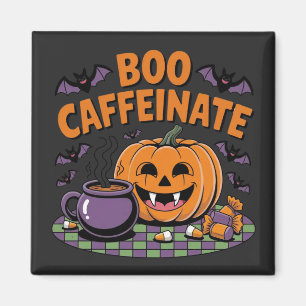 Halloween Coffee Vibes Magnet