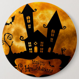 Halloween Colossal, 6 Inch Round Button