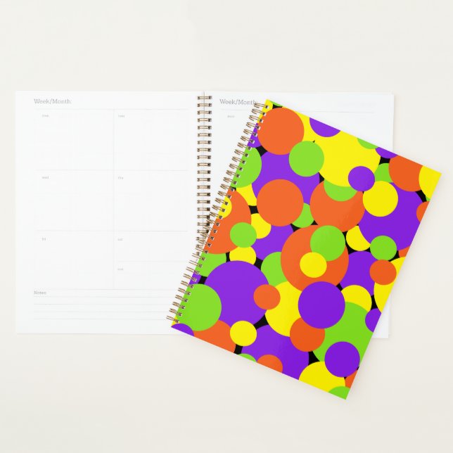 Halloween Colours | Circles | Planner (Display)