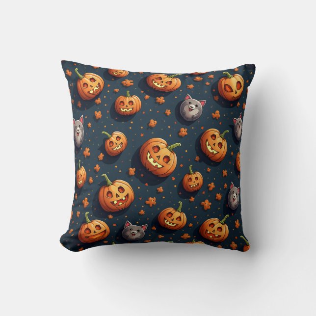 Halloween Commemorative Pillow (Front)
