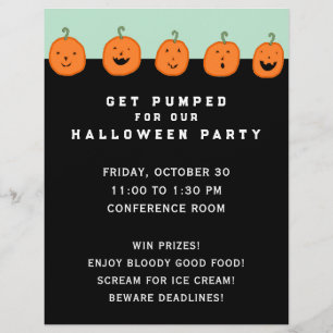 Halloween Company Party Flyer