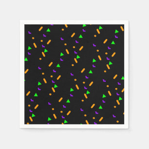Halloween Confetti Sprinkles   Neon Napkin