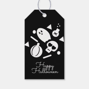 Halloween Confetti Sprinkles Trick or Treat Candy Gift Tags