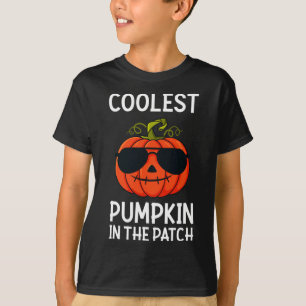 Halloween Coolest Pumpkin In The Patch Fun Boys Gi T-Shirt