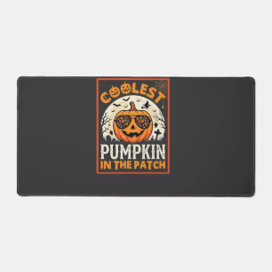 Halloween Coolest Pumpkin in the Patch Sunglasses Desk Mat