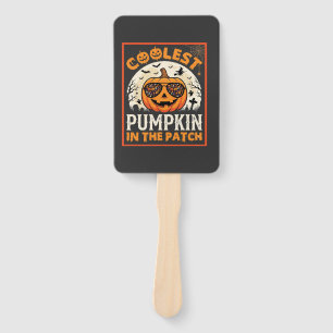 Halloween Coolest Pumpkin in the Patch Sunglasses  Hand Fan