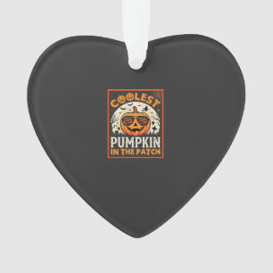 Halloween Coolest Pumpkin in the Patch Sunglasses Ornament