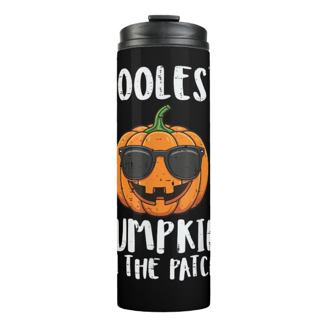 Halloween Coolest Pumpkin Patch Costume Men Boys H Thermal Tumbler (Front)
