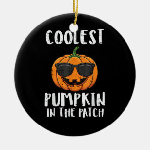 Halloween Coolest Pumpkin Patch Costume Men Boys K Ceramic Ornament