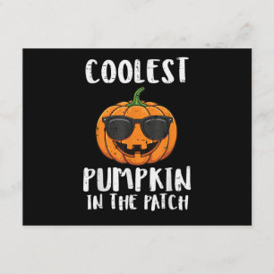 Halloween Coolest Pumpkin Patch Costume Men Boys K Enclosure Card