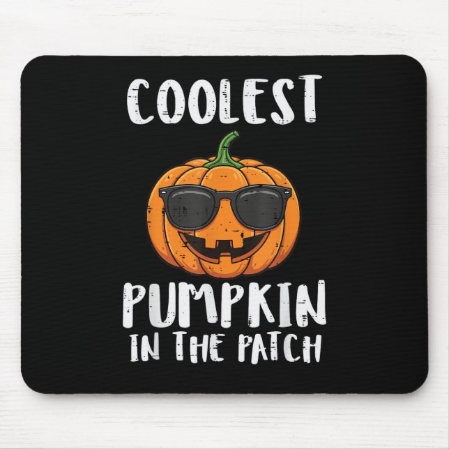 Halloween Coolest Pumpkin Patch Costume Men Boys K Mouse Pad (Front)
