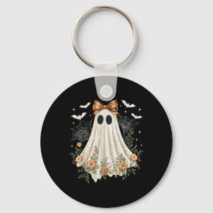 Halloween Coquette Lace Ghost Boo Boojee Soky Seas Keychain