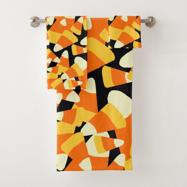 Halloween Corn Candy Motif sans couture (En situation)