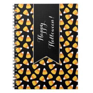 Halloween Corn Motif Carnet personnalisé