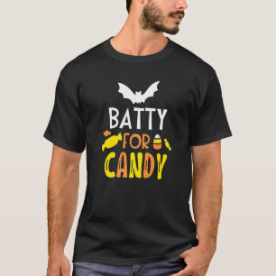 Halloween Costume Batty For Candy Trick or Treat C T-Shirt