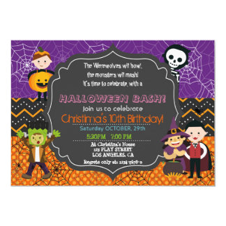 costume party invites