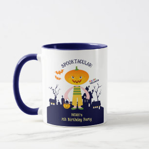 Halloween Costume Boy Birthday Party Mug