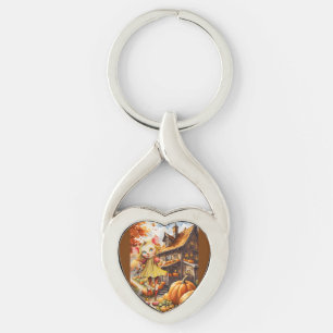 Halloween Costume Considerations Keychain