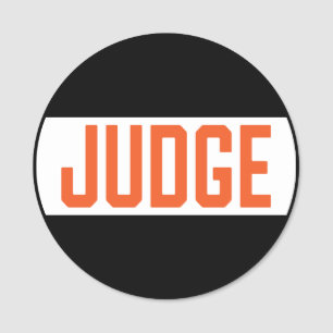 Halloween Costume Contest Judge Badge