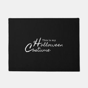 Halloween costume doormat