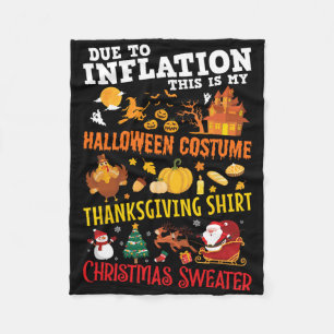 Halloween Costume  Fleece Blanket