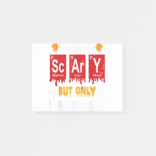 Halloween Costume For Scientists Funny Chemistry H Post-it Notes