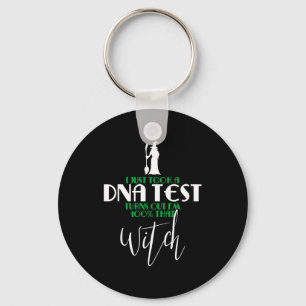 Halloween costume - funny 100% that witch keychain