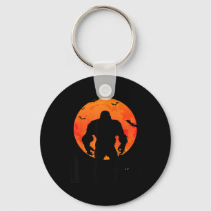 Halloween Costume Funny Sasquatch Bigfoot Keychain