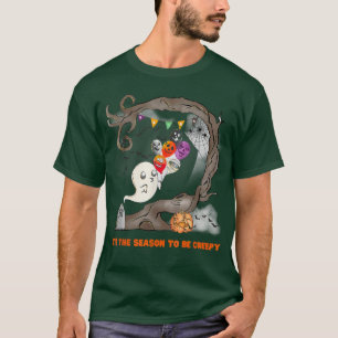 Halloween Costume Ghost Balloon 'Tis The Season To T-Shirt