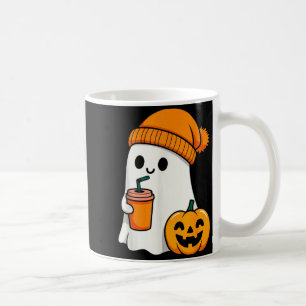 Halloween Costume Ghost Drinking Pumpkin Men Women Coffee Mug
