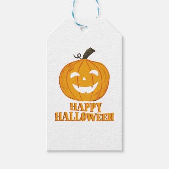 halloween costume  gift tags (Front)