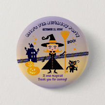 Halloween Costume Girl Witch Birthday Party