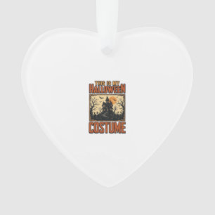 Halloween Costume Haunted House Vintage Shirt Desi Ornament