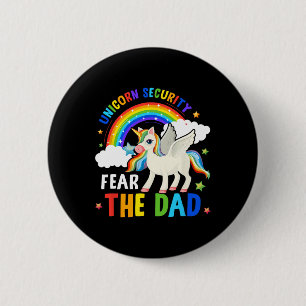 Halloween Costume Men Unicorn Security Fear The Da 2 Inch Round Button