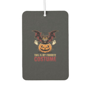 Halloween Costume Monster Pumpkin Gothic Vector De Air Freshener