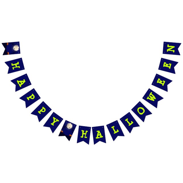 Halloween Costume Party Bunting Flags (All)