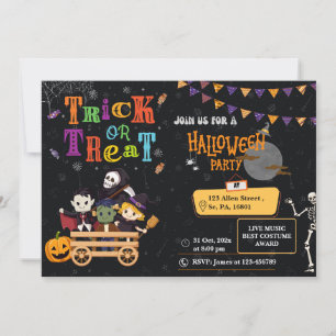 HALLOWEEN COSTUME PARTY INVITATION