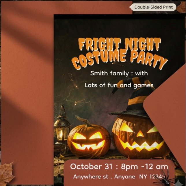 Halloween costume party  invitation (Creator Uploaded)