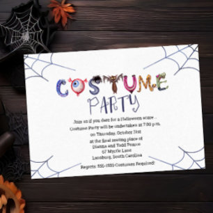 Halloween Costume Party Invitation