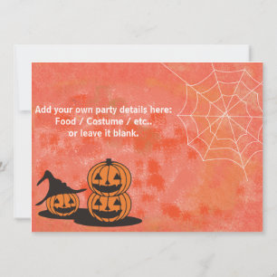 Halloween Costume Party Invitation